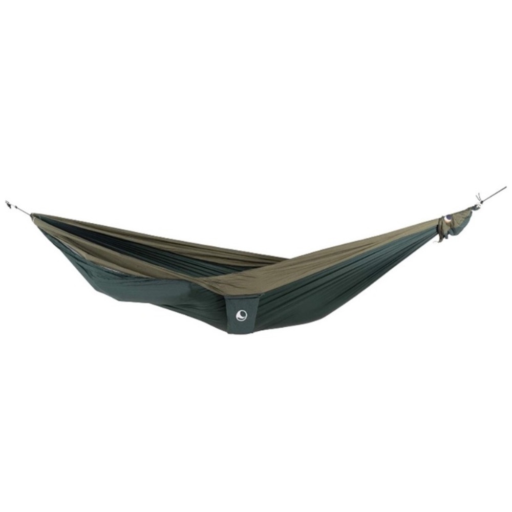 Ticket to the moon hammock King Size 2 Person espresso & forest green NWT